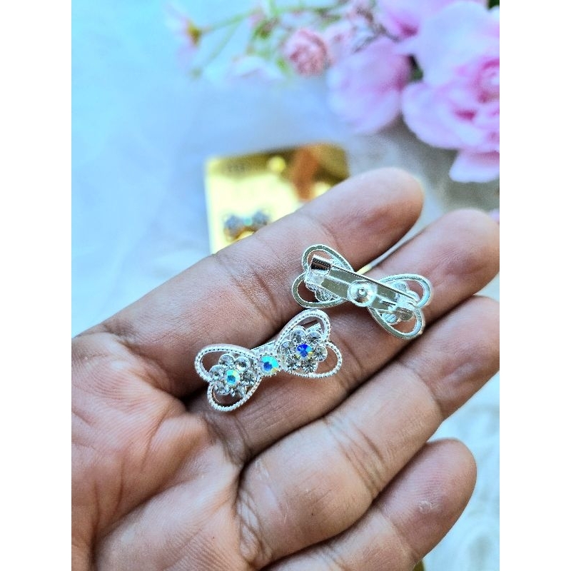 Bros Mini/Bros Dagu lusinan/Bros termurah/Bros pita bunga lucu