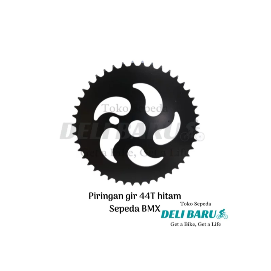 Piringan gir 44T piring gear mata 44 sepeda BMX