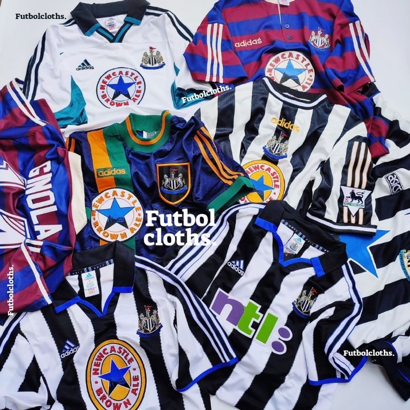 [ Retro ] Jersey Newcastle 1993, 1995, 1997, 1999