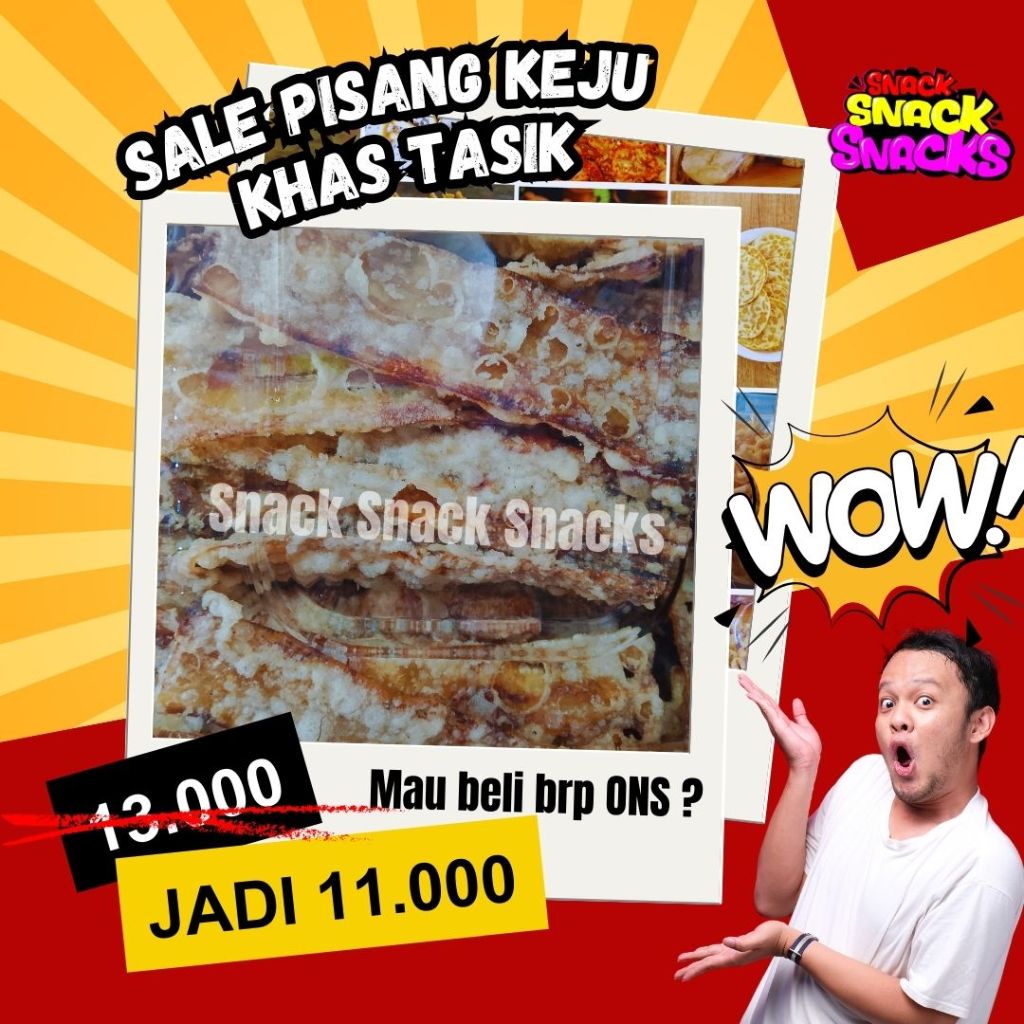 

SALE PISANG KEJU | SS_SNACKS.ID | SNACK SNACK SNACKS | ANEKA CAMILAN DAN FROZEN FOOD