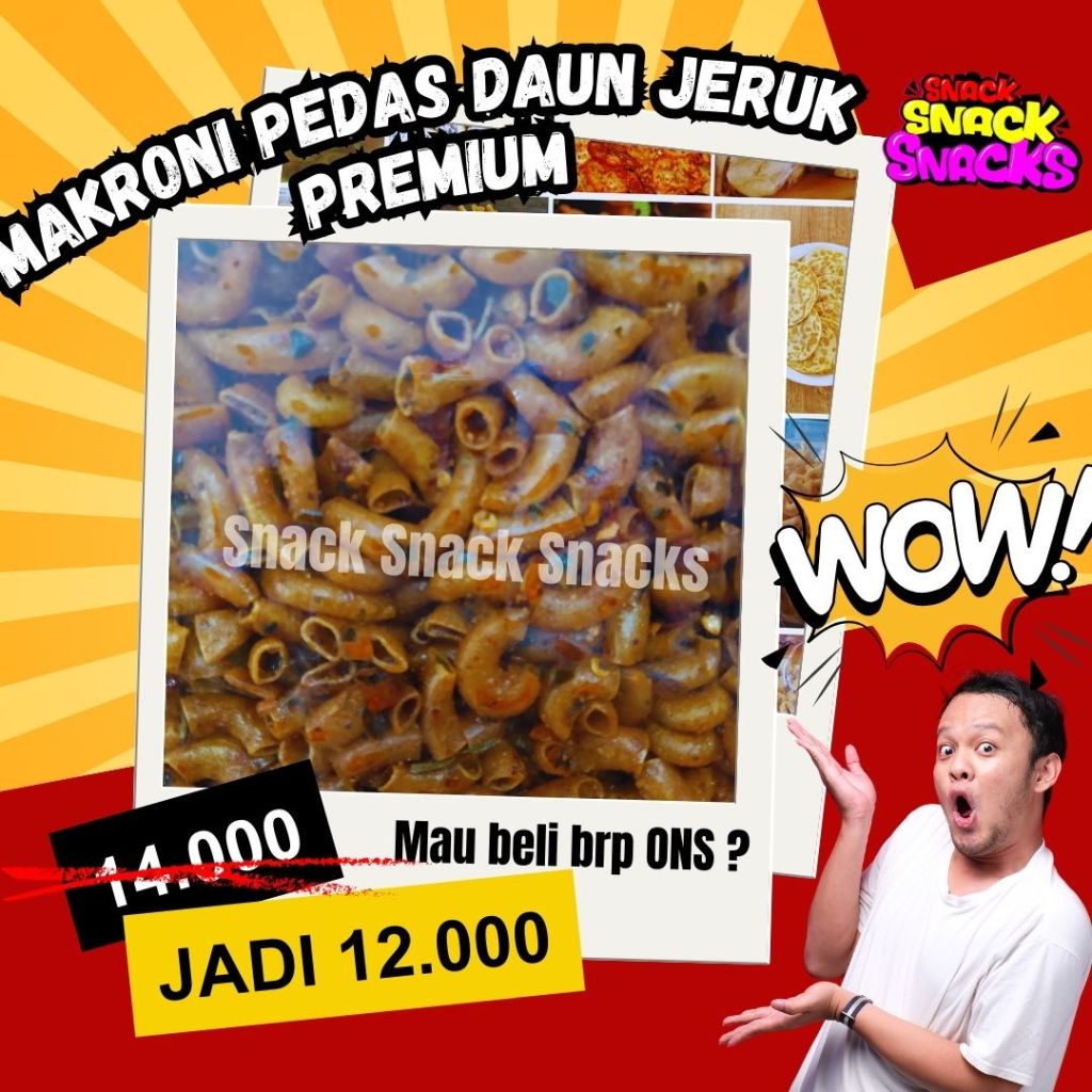 

ANEKA MAKRONI KRIYUK | HOME INDUSTRI | SS_SNACKS.ID | SNACK SNACK SNACKS