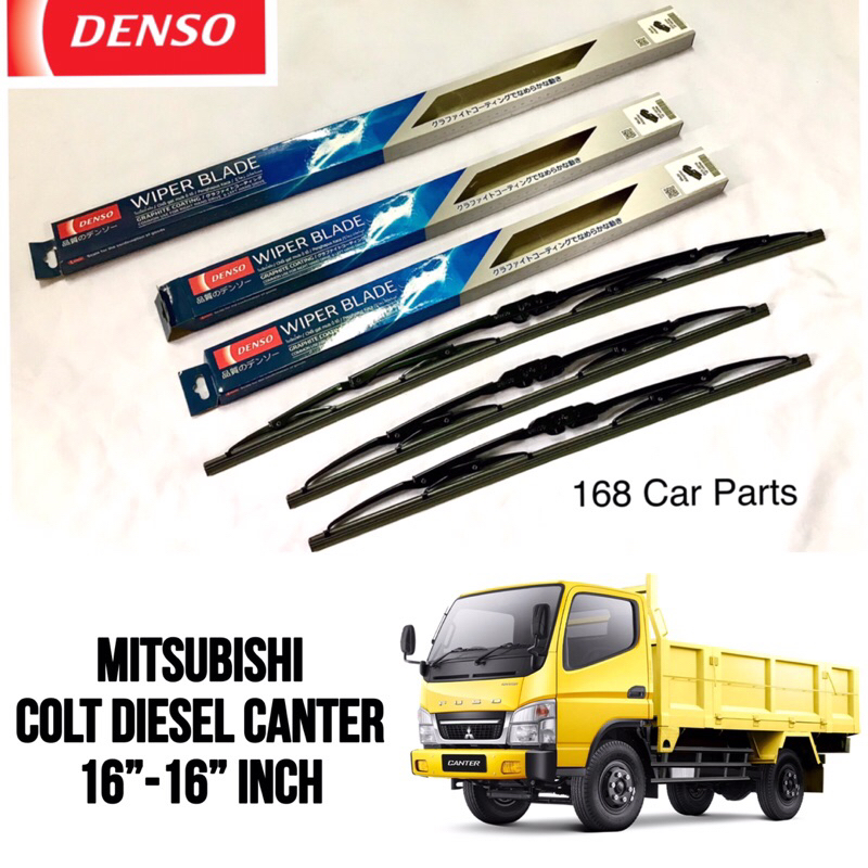 Wiper Blade Denso Original Mitsubishi Colt Diesel Canter 16-16 inch Sepasang