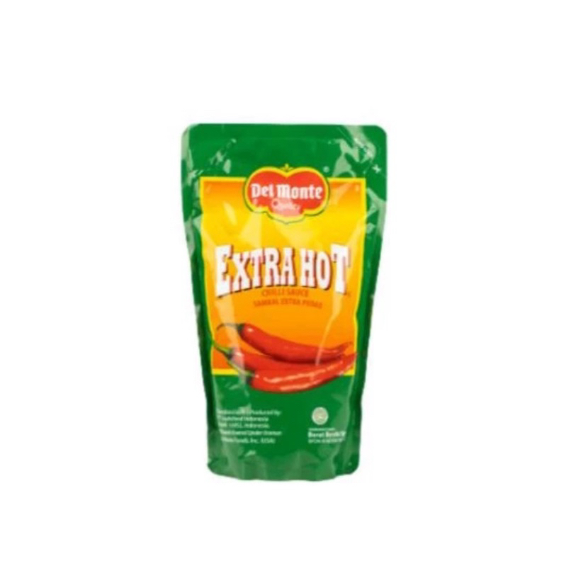 

Delmonte Saus Extra Hot Pouch 1 kg/Delmonte saus sambal 1 kg
