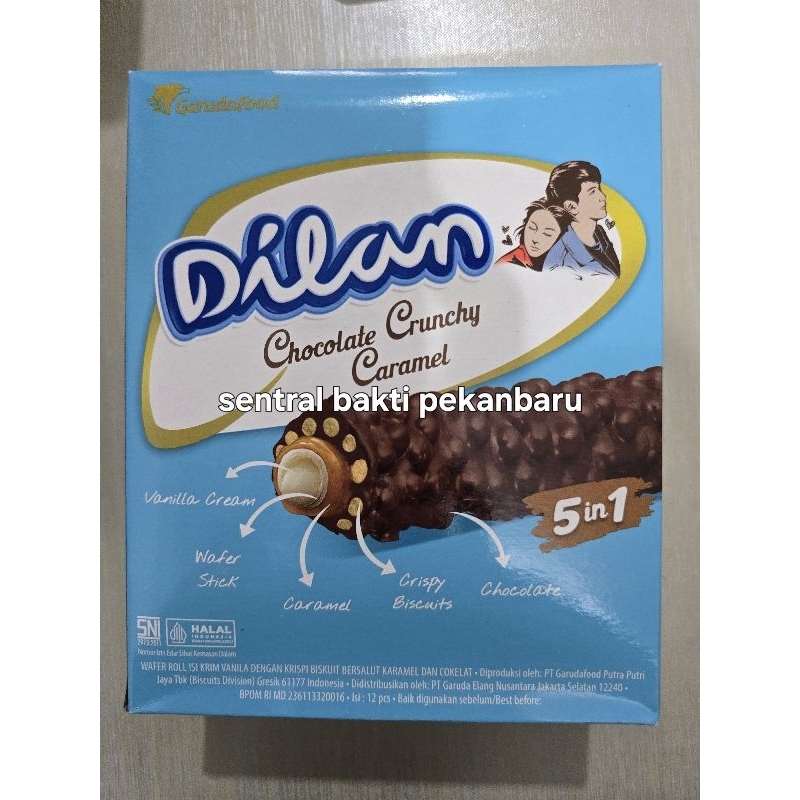 

DILAN CHOCOLATE CRUNCHY CARAMEL ISI 12 PCS