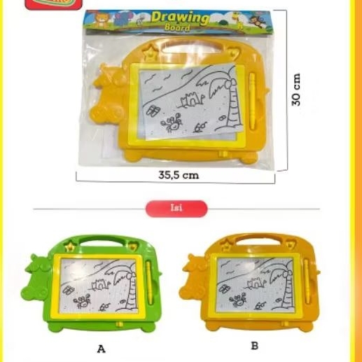 

Drawing Board | Papan Gambar Anak-anak Dilengkapi Dengan Pensil Dan Penghapus