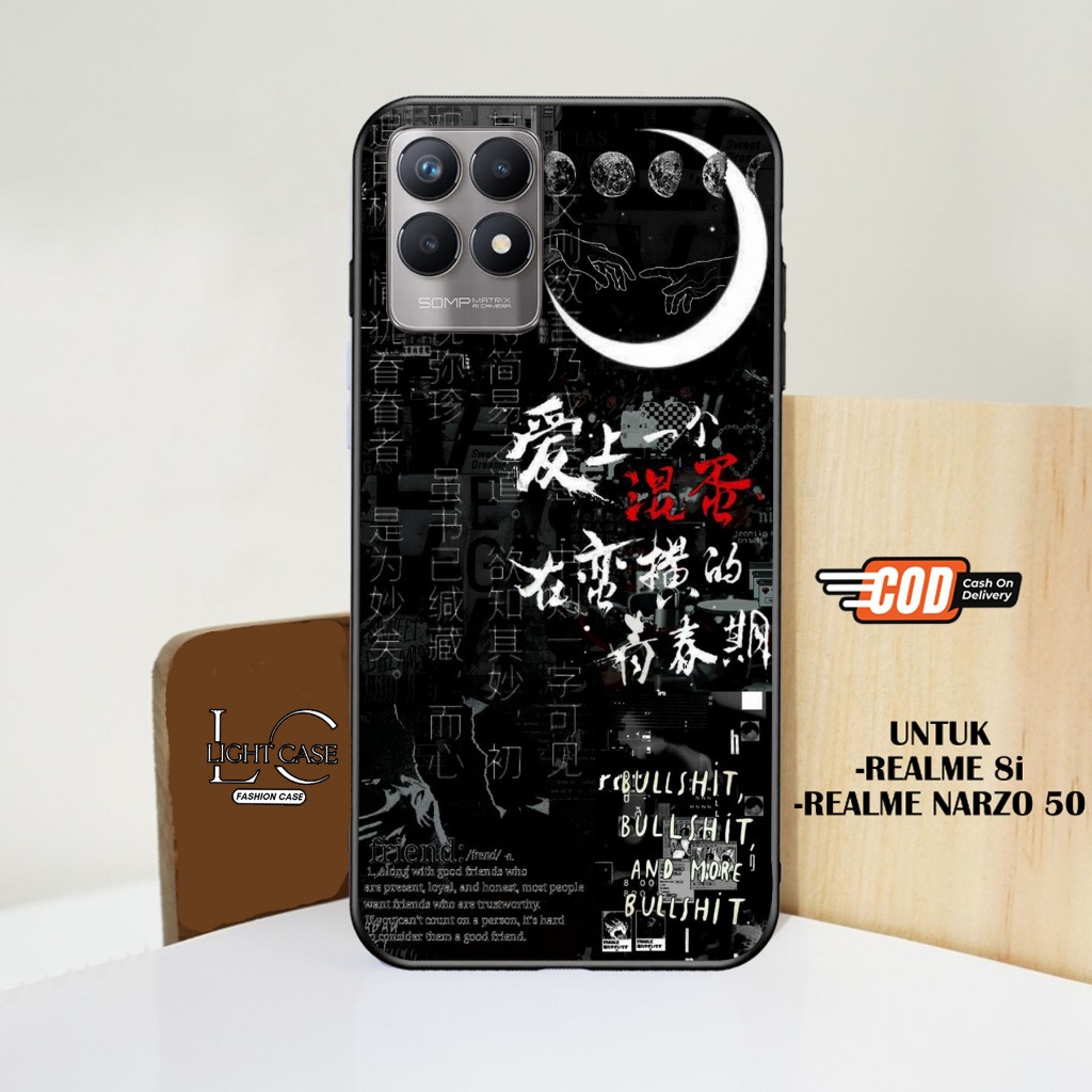 CASE GLOSSY REALME 8i || REALME NARZO 50  dan ALL TYPE SMARTPHONE & ANDROID Bisa request tipe Cassin