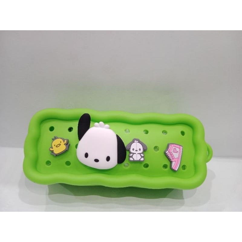 

Tempat Pensil Sleting Silikon 3D Karakter Sanrio Pochacco 8661