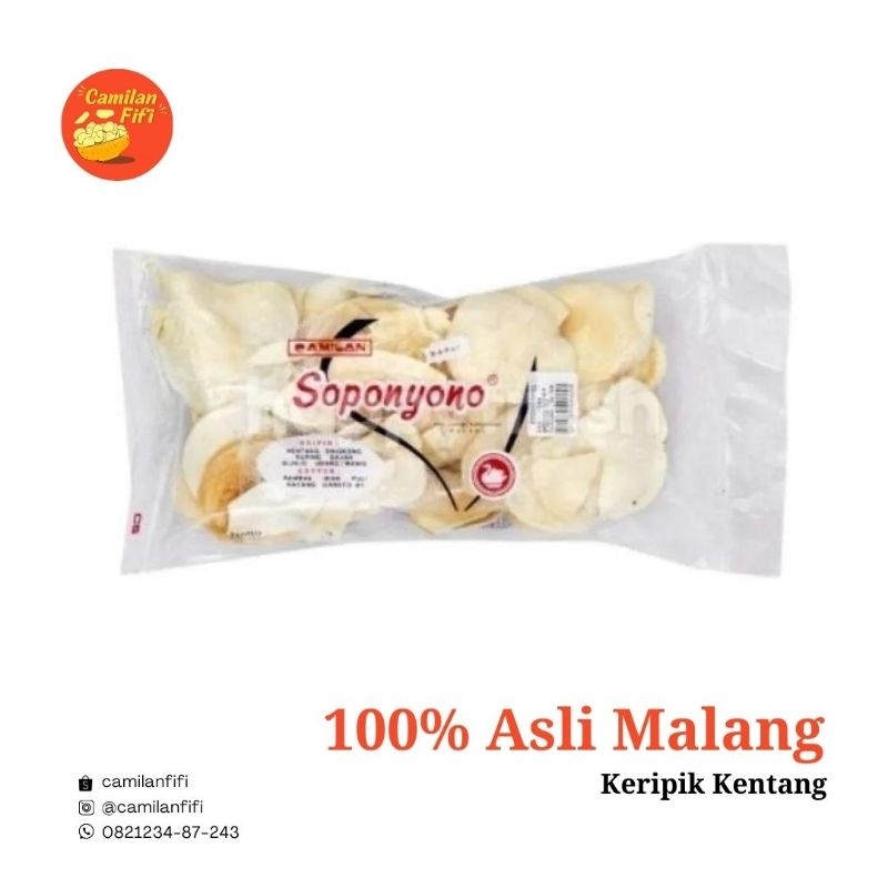 

KERIPIK KENTANG SOPONYONO