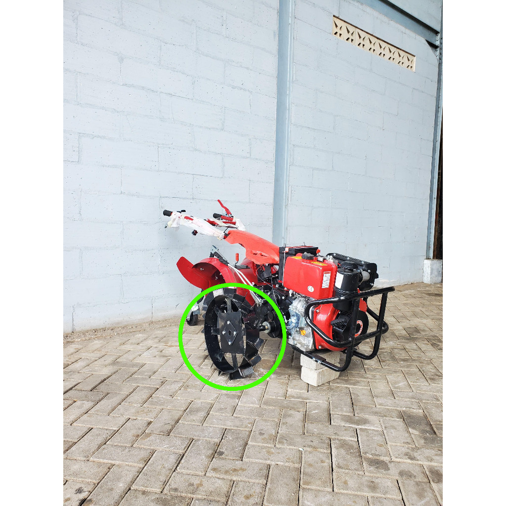 IRON WHEEL ukuran Besar - (Roda besi untuk tractor mini / Mini Tiller )