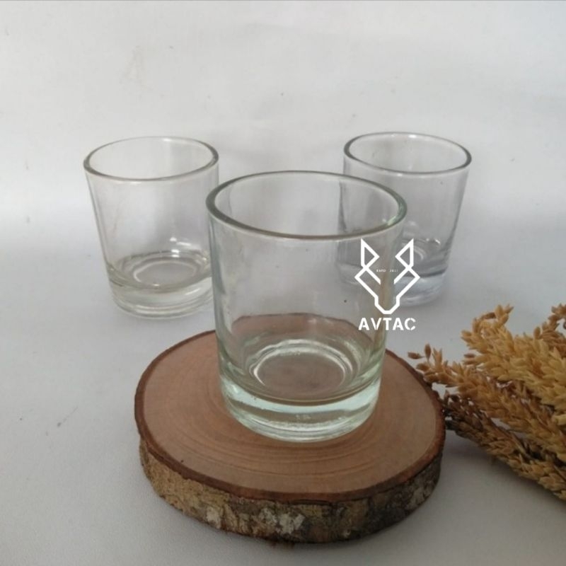 Gelas Sloki 80 ml - Gelas Kecil - Gelas - Gelas Sloki - Gelas 80 ml - Gelas Kaca Kecil - Gelas Kaca 