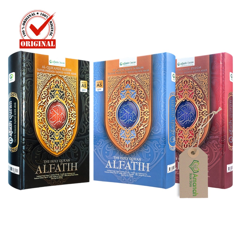 Al Quran Al Fatih Tafsir Perkata Tajwid Kode Arab A5 - Al Fatih Quran