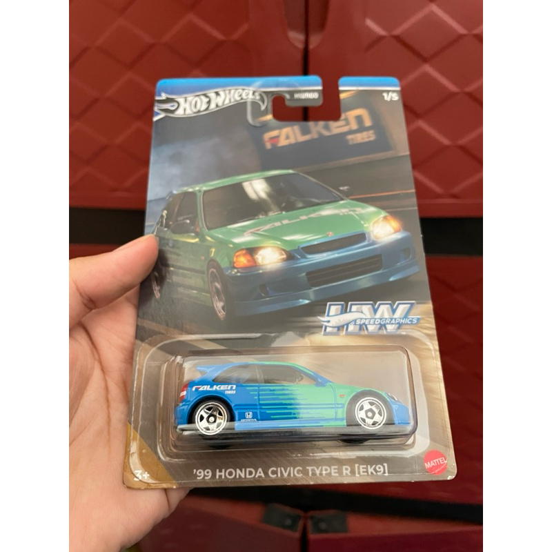 hot wheels honda civic falken