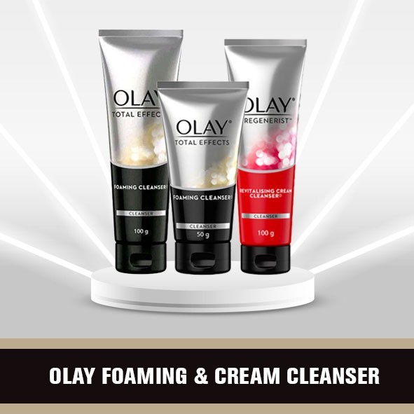 Olay 50|100 GR - Regenerist Revitalizing Niacinamide Cleanser |Total Effects 7 in 1 Foaming Cleanser
