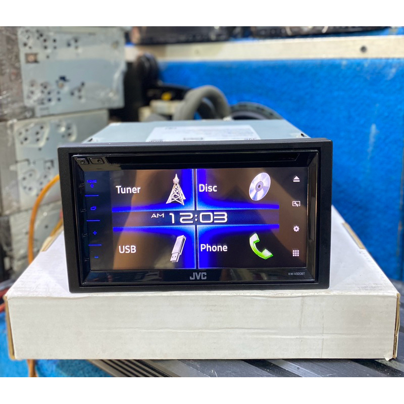 Head Unit Double Din Ori Honda HRV brand JVC