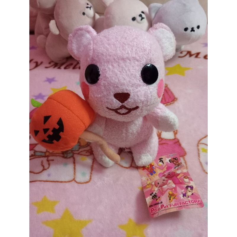 BONEKA POSTPET TAITO FUNFACTORY EDITION MOMO HALLOWEEN | ORIGINAL TAITO FUNFACTORY [RARE]