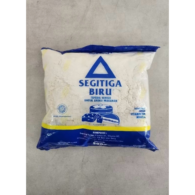 

Tepung Terigu Segitiga Biru 500gr