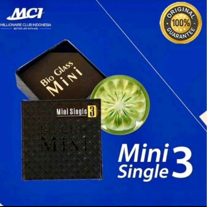 BIO GLASS MINI SINGLE 3 ORIGINAL MCI