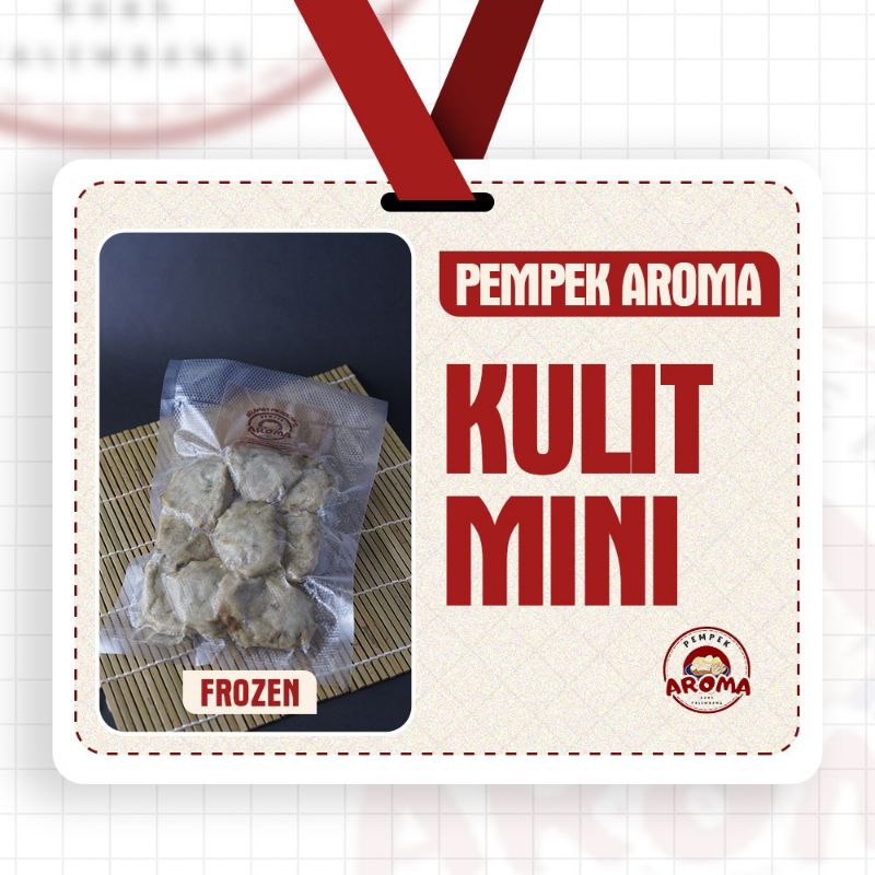 

Kulit Tengiri Pempek Frozen 10 pcs