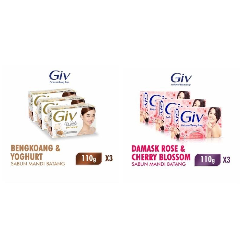 GIV Sabun Batang 110gr x 3