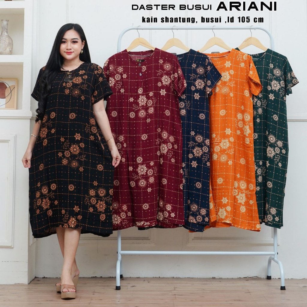 Daster rayon premium Kekinian Busui Ld 105