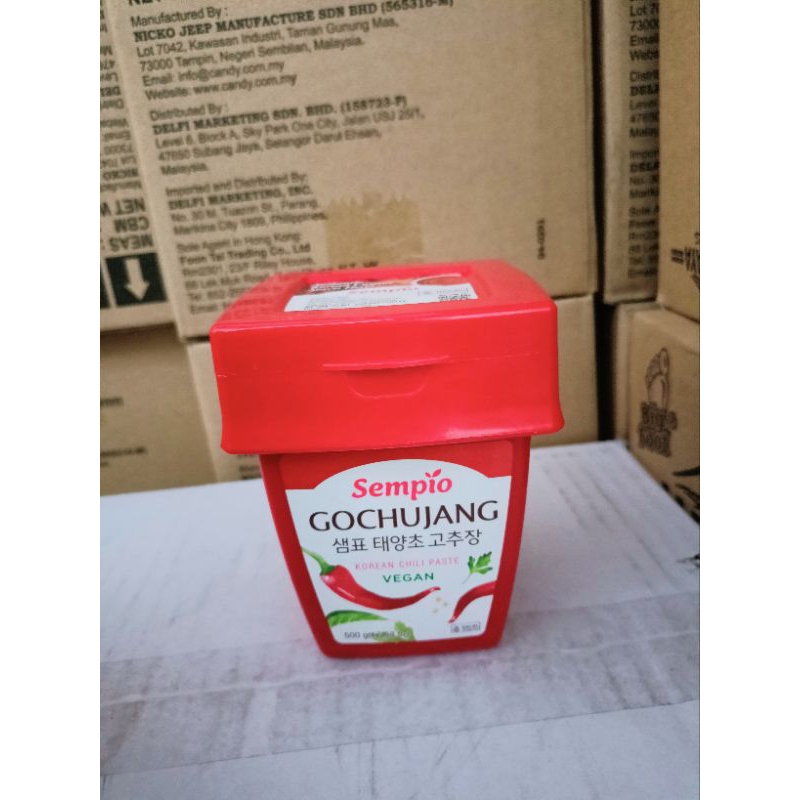 

sempio hot pepper paste 500 gr gochujang korea