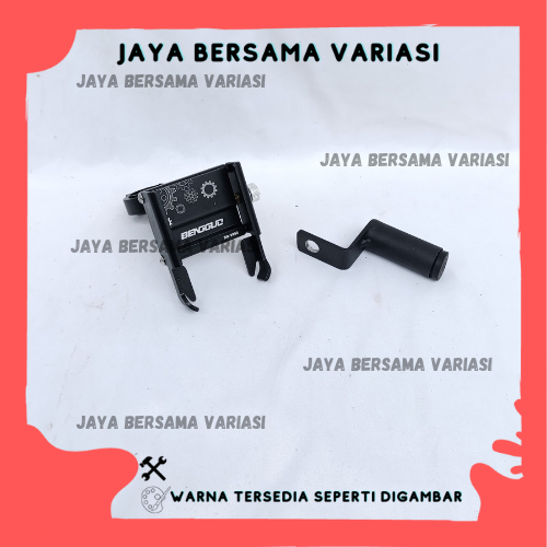 PAKET HOLDER GPS HP NMAX AEROX LEXI VARIO BEAT SCOOPY REVO SUPRA SPION PHONE HOLDER BG ALUMUNIUM STA