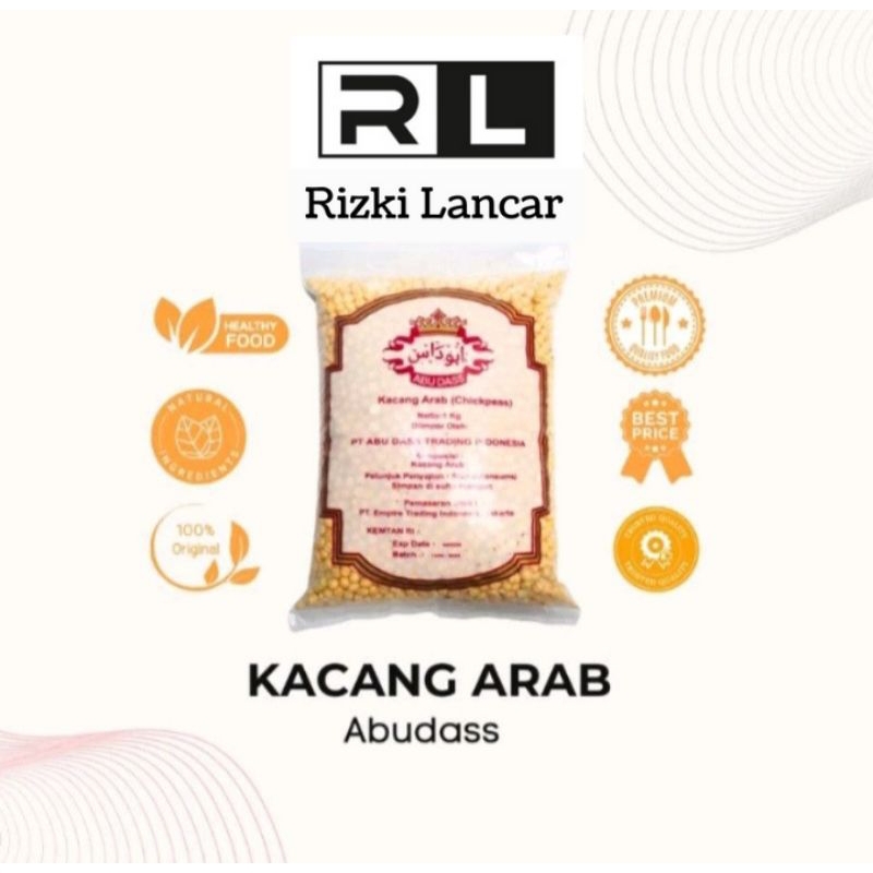 

Kacang Arab Chikpeas Premium Renyah 1 Kg.