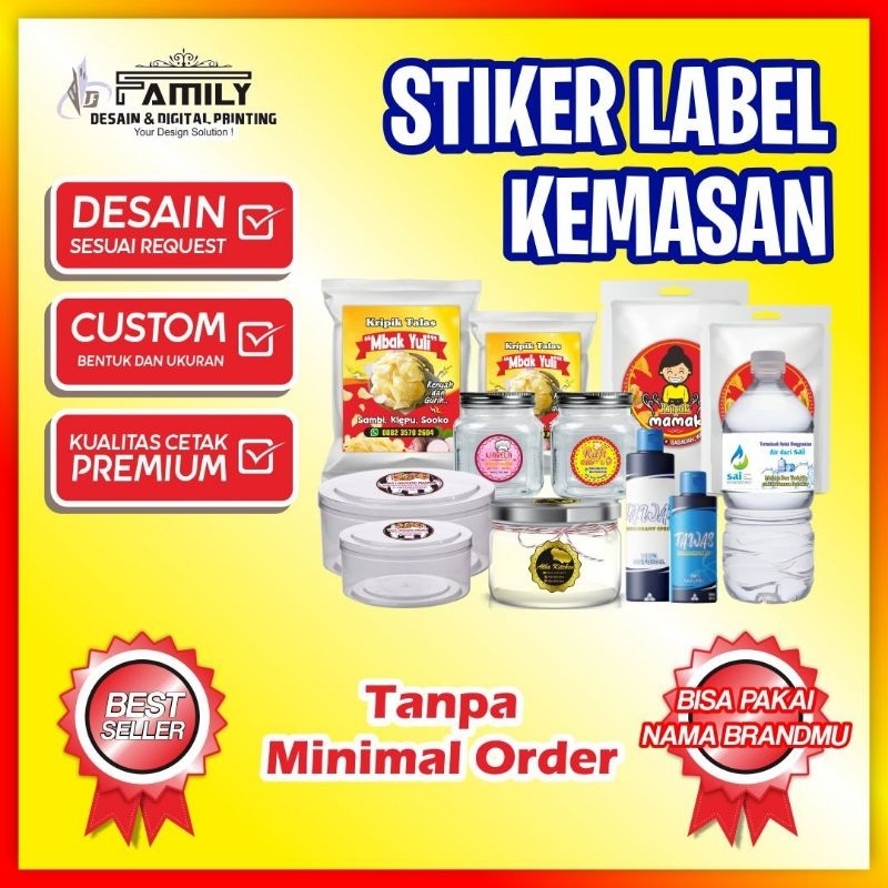 

Cetak Stiker Cromo / stiker lebel