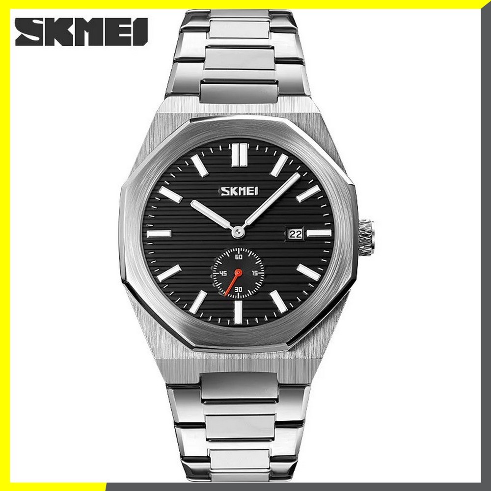 SKMEI 9262 Jam Tangan Pria Display Analog Formal Rantai Keren