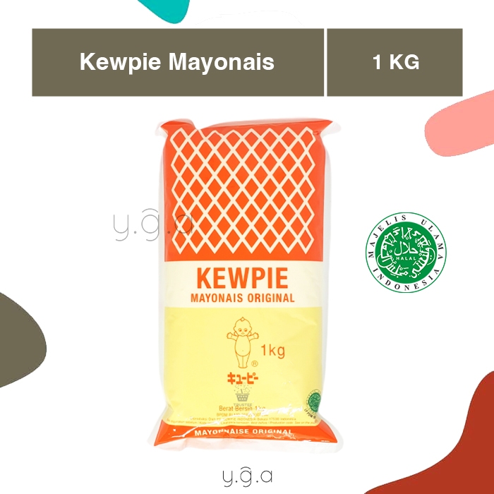 

Kewpie Mayonais Original 1KG / Mayonnaise / Mayones
