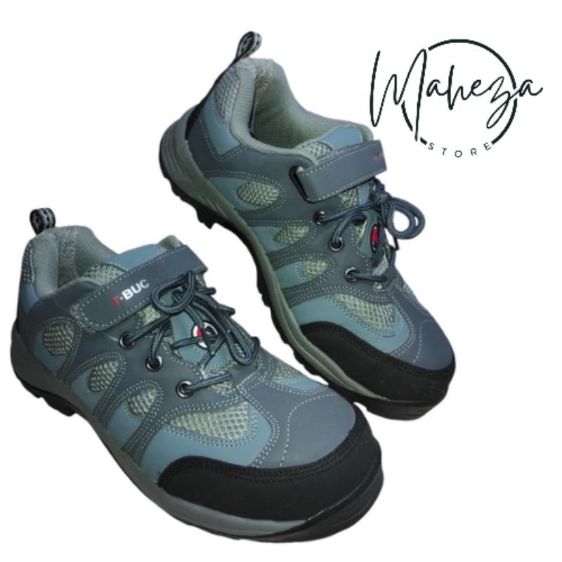 T BUC - TB 405 SAFETY SHOES/SEPATU SAFETY/TALI/UJUNG BESI/KUALITAS IMPORT/SNEAKERS SHOES/HIKING/TOUR