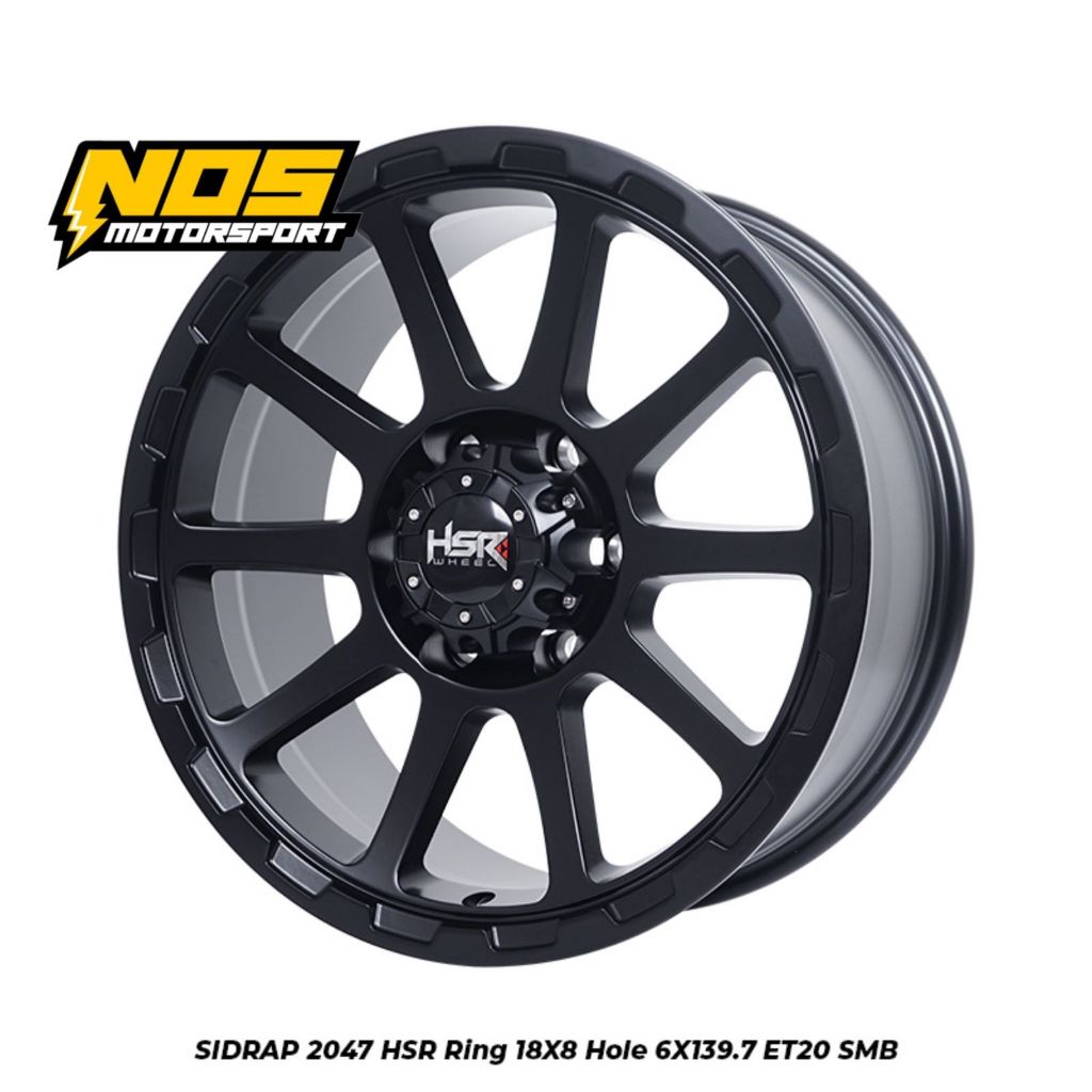 VELG MOBIL RING 18 HSR SIDRAP BUAT RANGER FORTUNER TRITON HILUX PAJERO