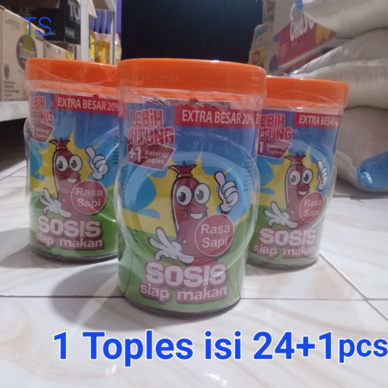 

Sosis So Nice Siap Makan All Varian, 1 Toples isi 24 + 1pcs