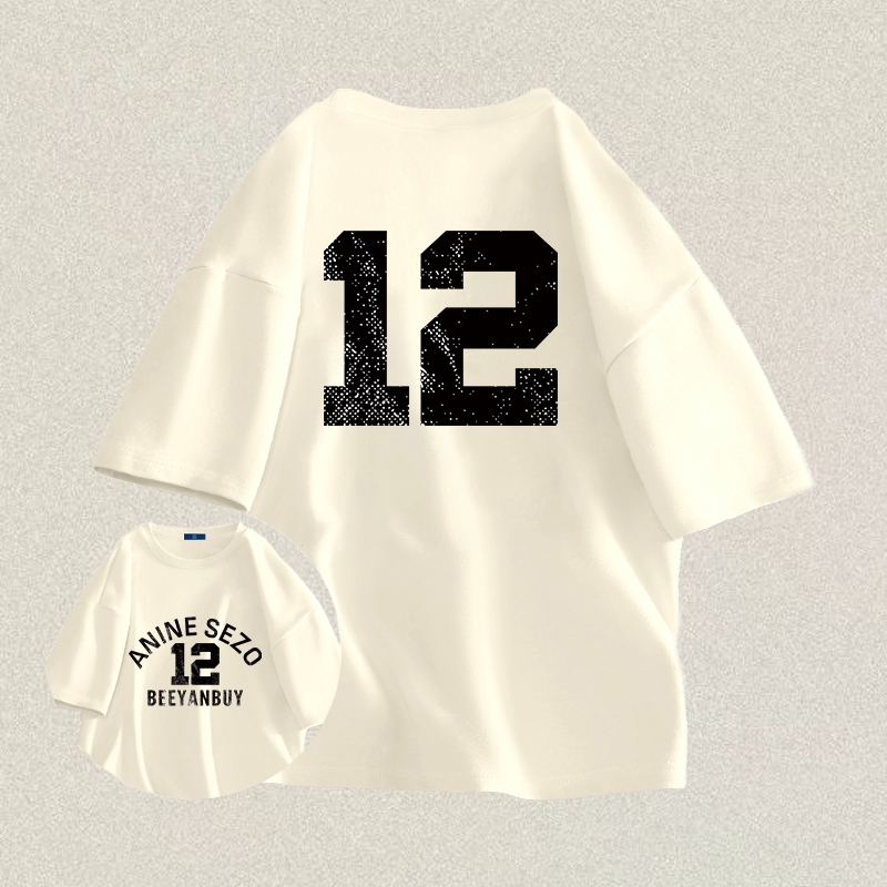 RENELLE T Shirt Pria Wanita Warm Krim | Baju Kaos Pria Distro Original 100% Ori Tebal | Kaos Lengan 