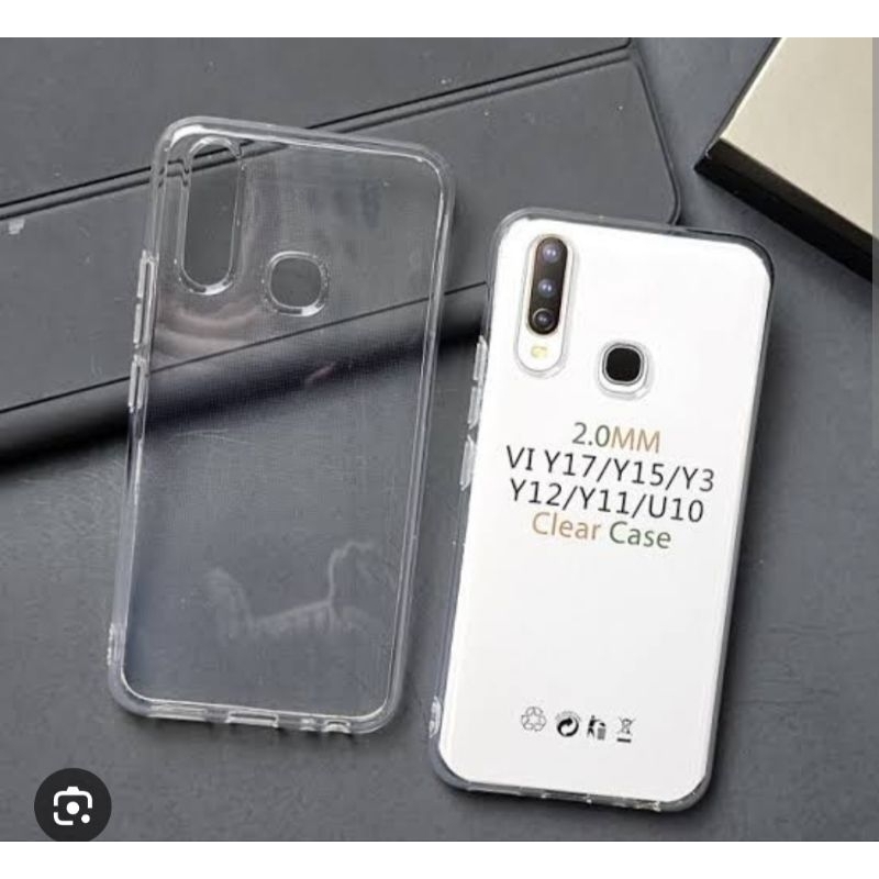 Softcase Silikon Anticrack VIVO Y17 Vivo Y12 Vivo Y15