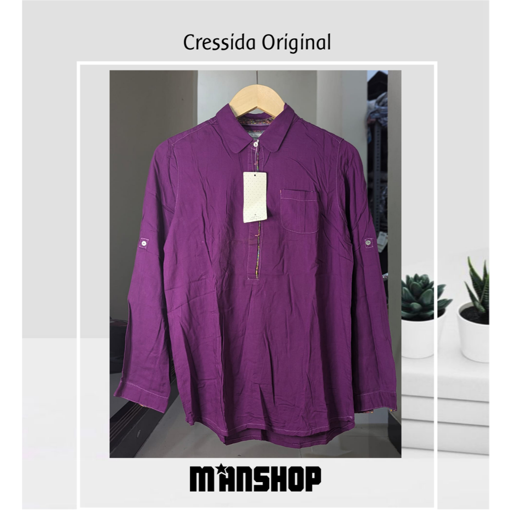 Cressida Kemeja Blouse Cresida Atasan Wanita Original