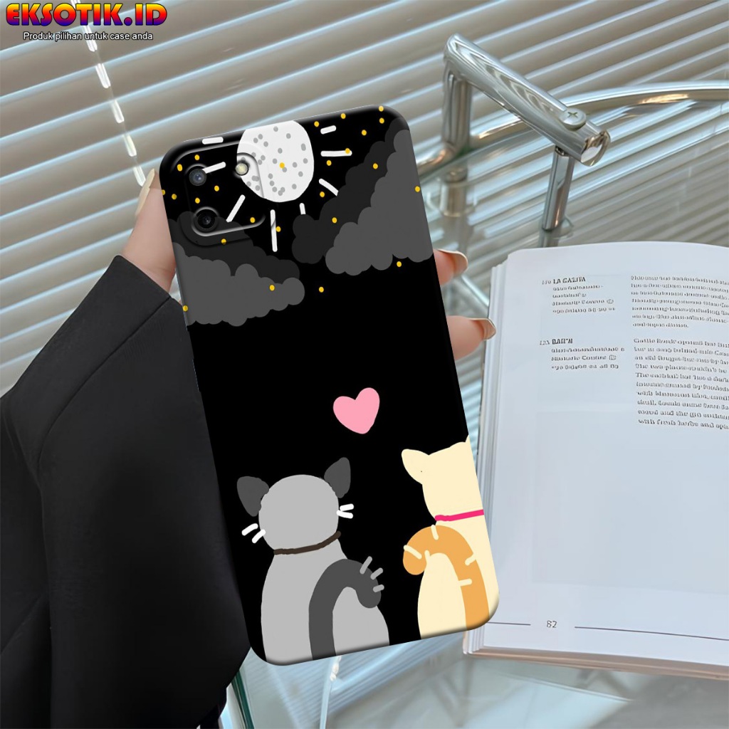 Case Realme C11 2020 - Casing Realme C11 2020  - Fashion Case - Silikon Realme C11 2020  - Motif Ker