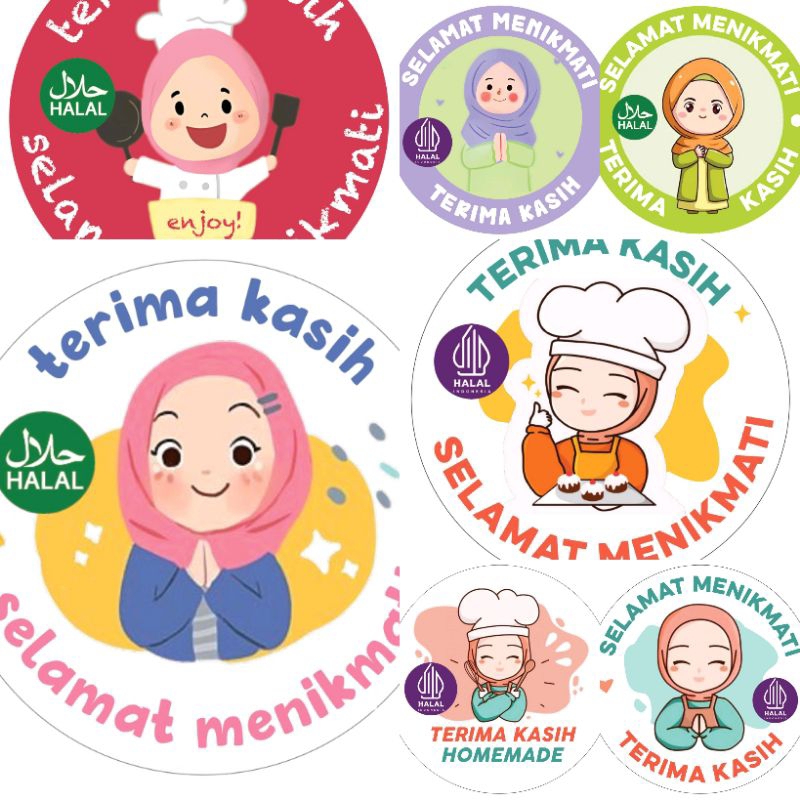 

500 Pcs Stiker Selamat Menikmati Sticker Bulat Roll Makanan Kue Thank You Terima Kasih Sticker Thank You Roll Isi 500 Pcs Stiker Terima Kasih Warna Self Adhesive Seal Label Roll Sticker Thank You 2Cm Tempelan Ucapan Terimakasih Bulat 500pcs Segel Order TS