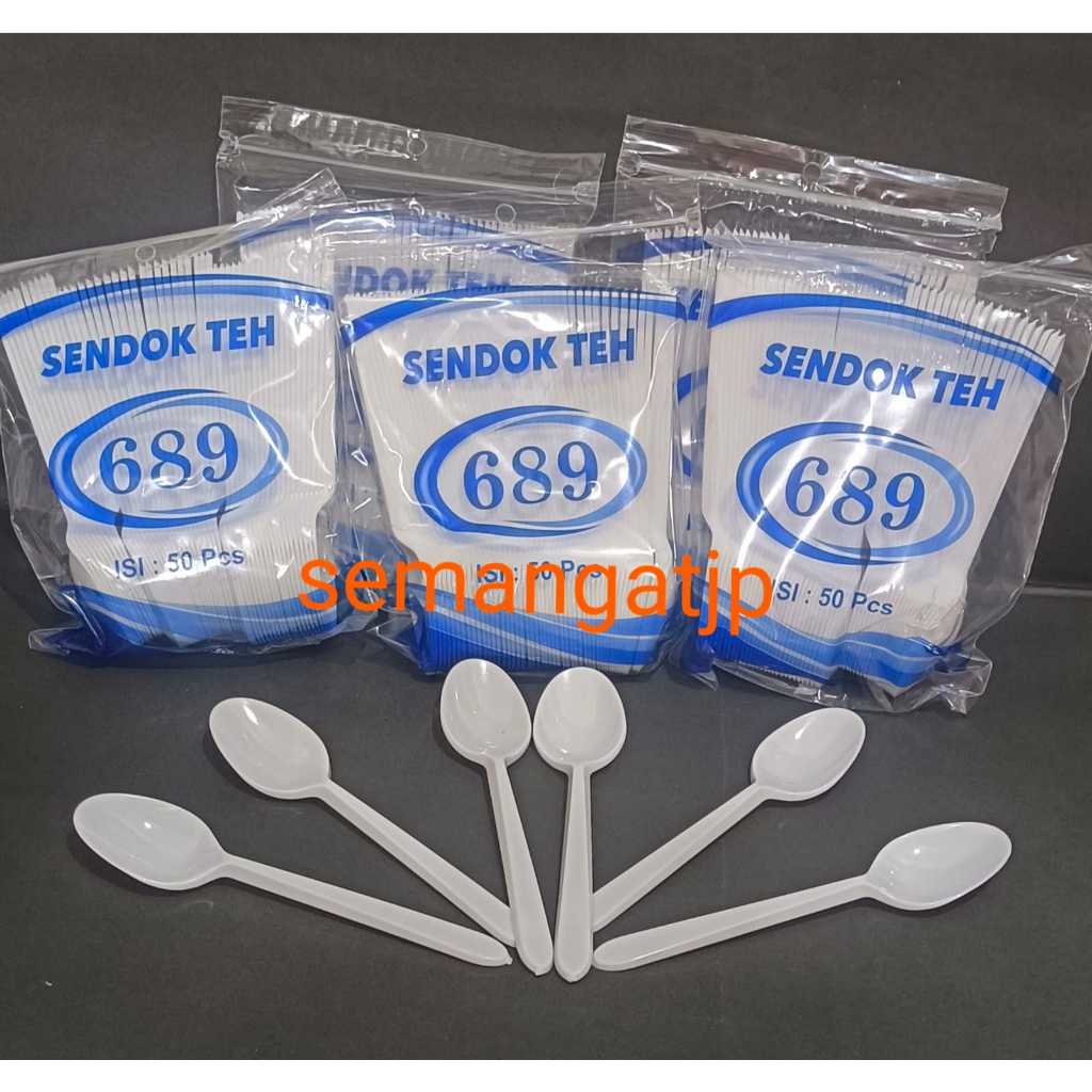 SENDOK TEH SENDOK TEH PUTIH SUSU ISI 50 PCS
