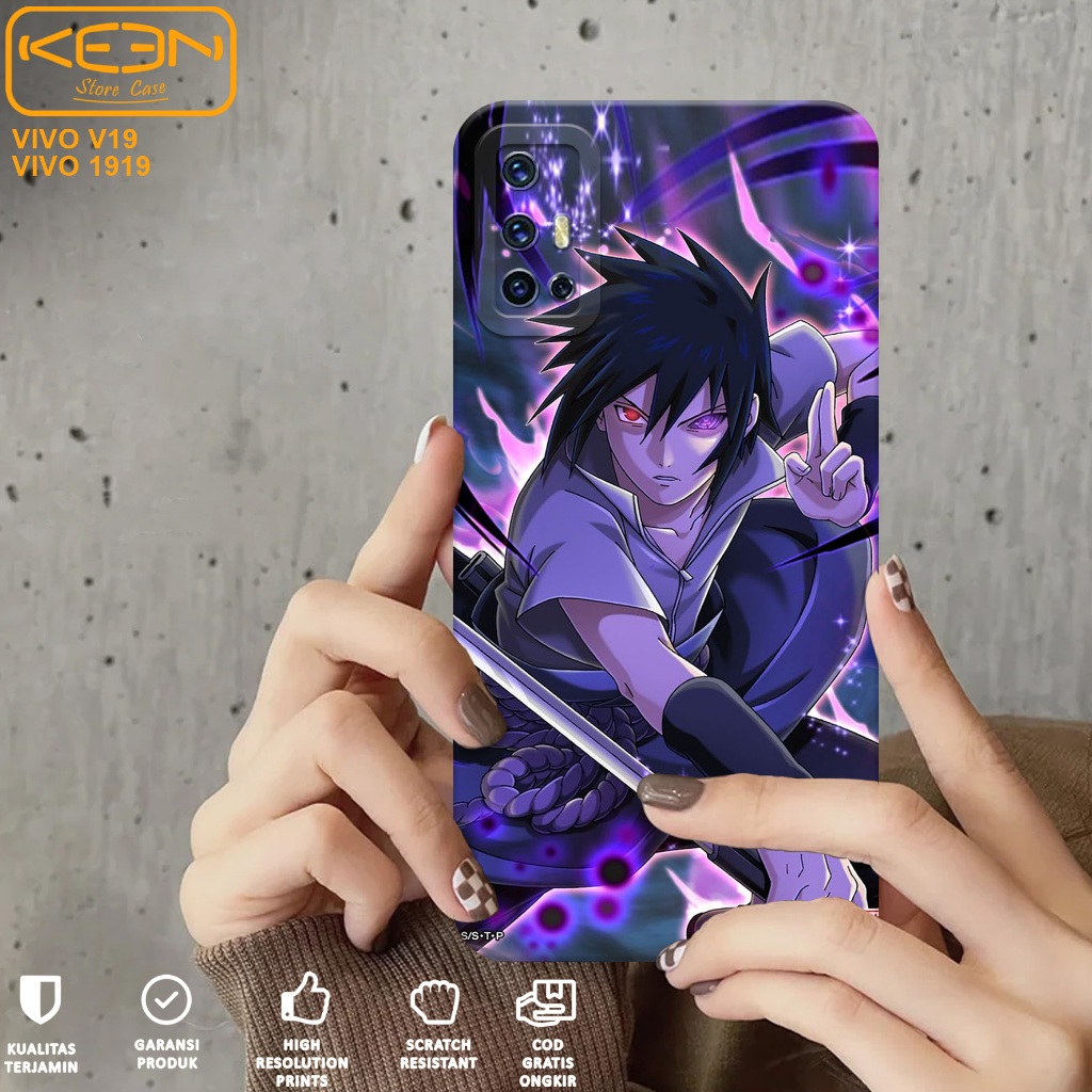 Case Hp Vivo 1919 - Casing Hp Vivo 1919 Motif Naruto - Case Procamera - Softcase Hp Vivo 1919 - Sili