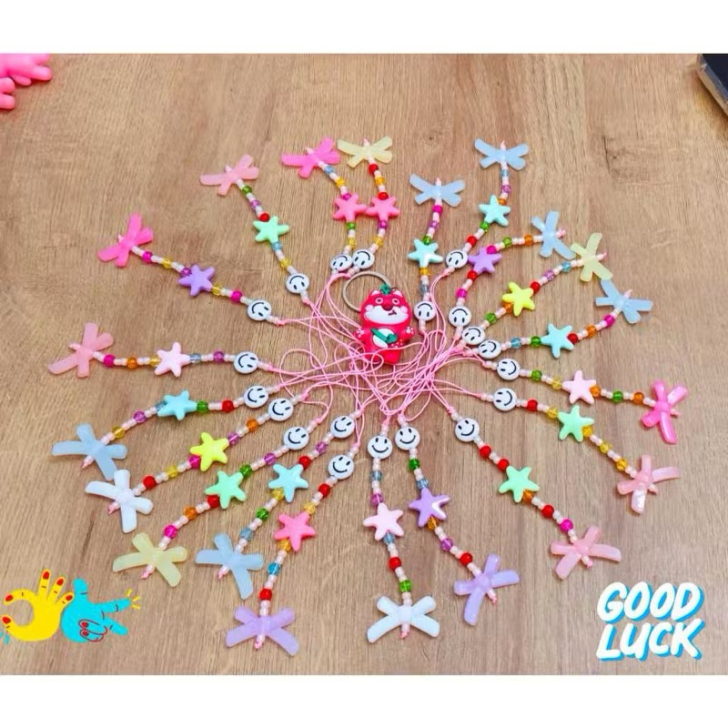 gantungan HP Aesthetic gantungan hp lucu gantungan hp manik manik