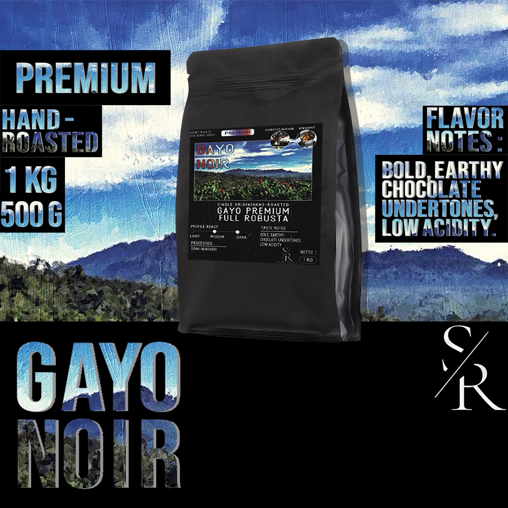 

BIJI KOPI SOEDOET RASA.CO PREMIUM FULL ROBUSTA SINGLE ORIGIN GAYO GAYO NOIR