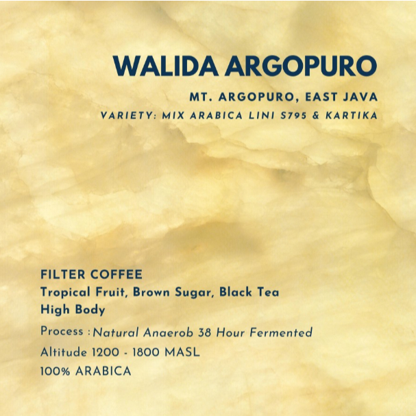

WALIDA ARGOPURO COFFEE SPECIALTY ARABICA