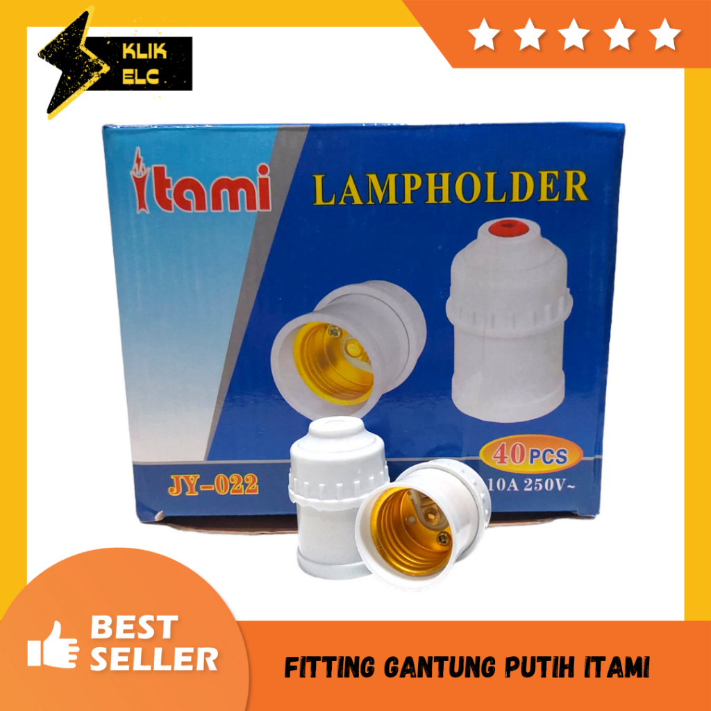 FITTING GANTUNG LAMPU ITAMI / GANTUNGAN LAMPU / MODEL MINIMALIS