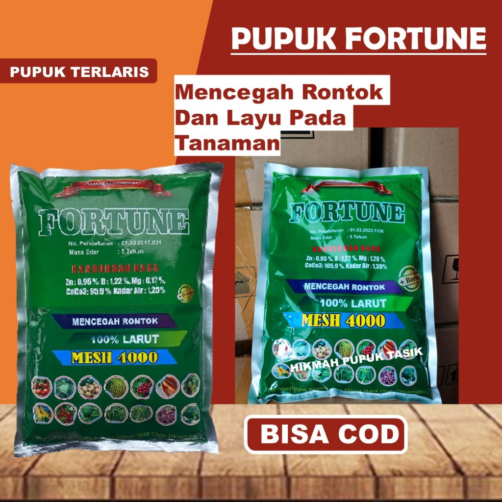Rekomended Pupuk Kalsium Ratu Fortune Mencegah Rontok Dan Layu Pada Tanaman Kemasan 1 Kg