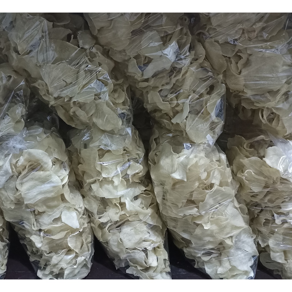 

Kerupuk Gadung Mentah Asli 1kg Gurih BESAR Free Packing Kardus