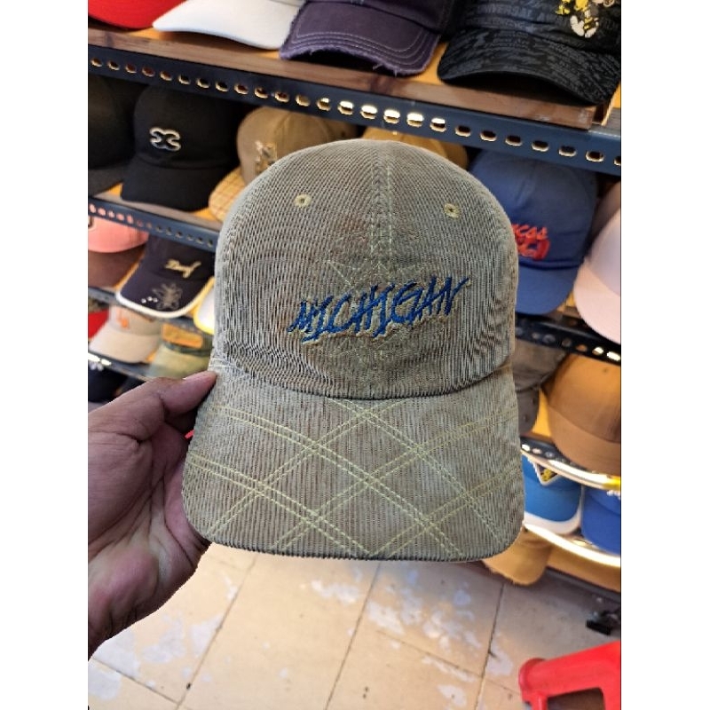 TOPI MICHIGAN BAHAN CORDUROY