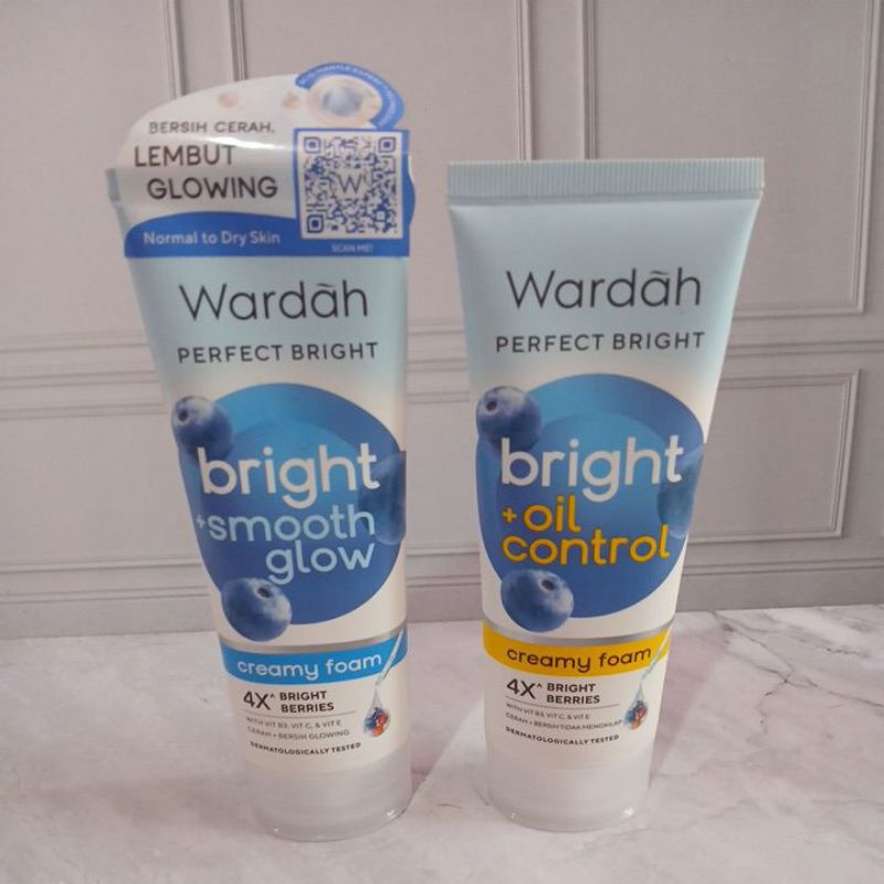 Wardah perfect creamy foam