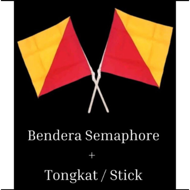 

Bendera Semapoor plus stik (tongkat)