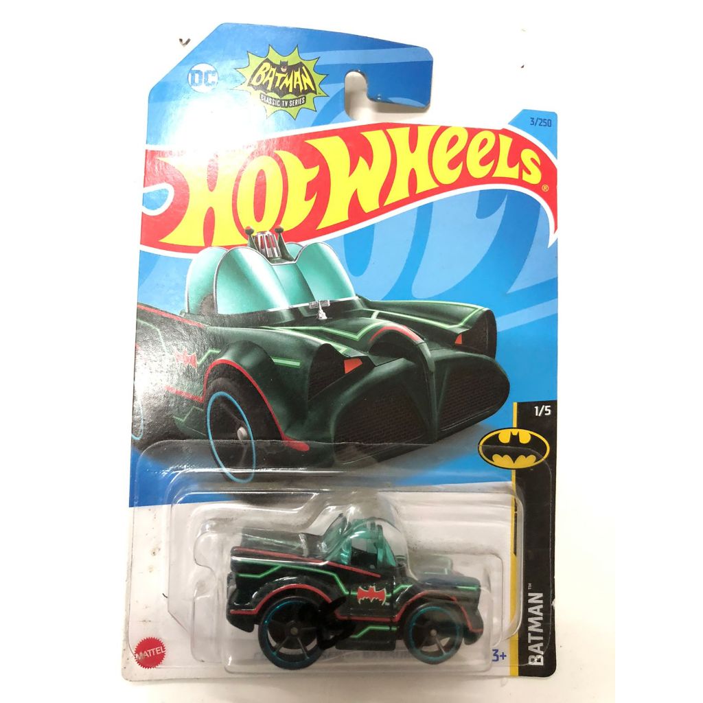mainan anak hotwheels classic tv series batmobile